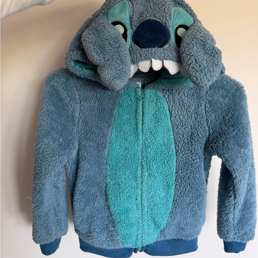 Stitch Disney plush jacket size 5-6yo